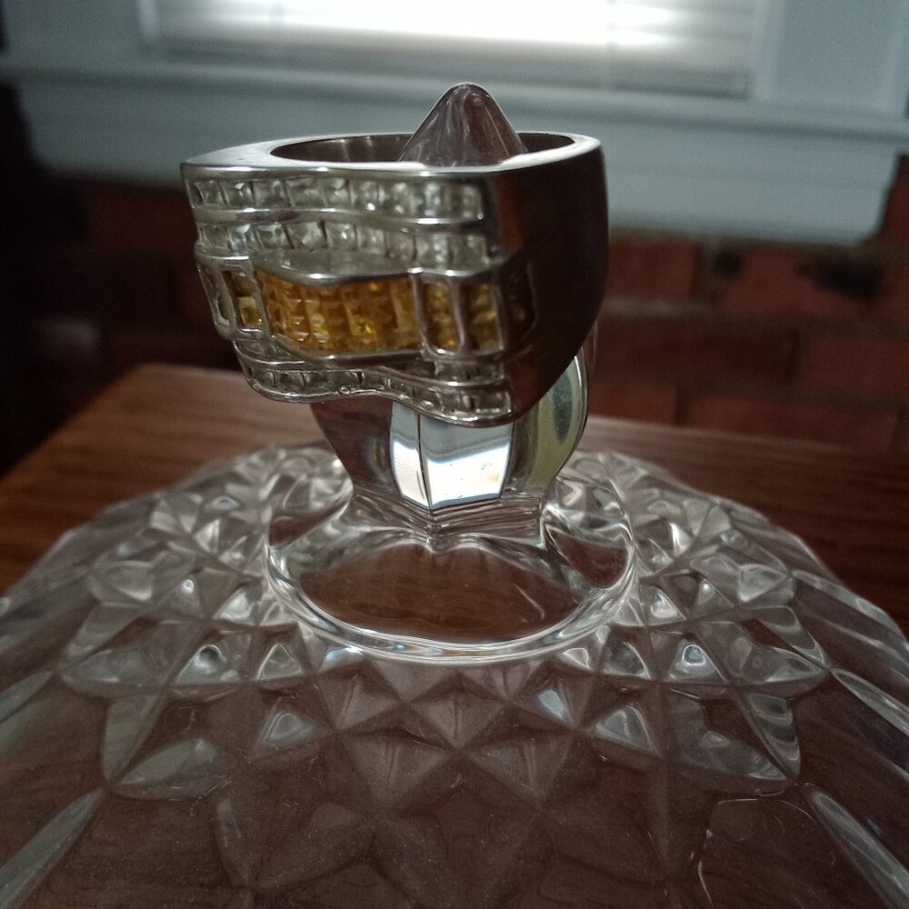 Men's Rhinestone Ring - Picture 2 of 10